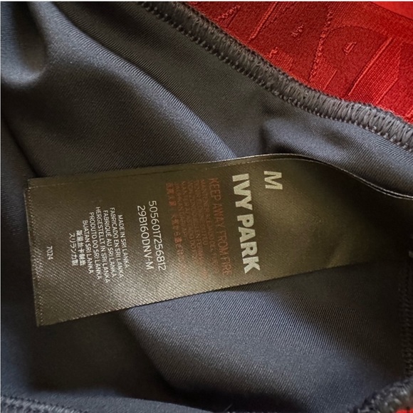 🎉 HP 🎉 IVY PARK BY BEYONCÉ COLORBLOCK ONE PC SWIMSUIT OR BODYSUIT SZ MED - Picture 13 of 13